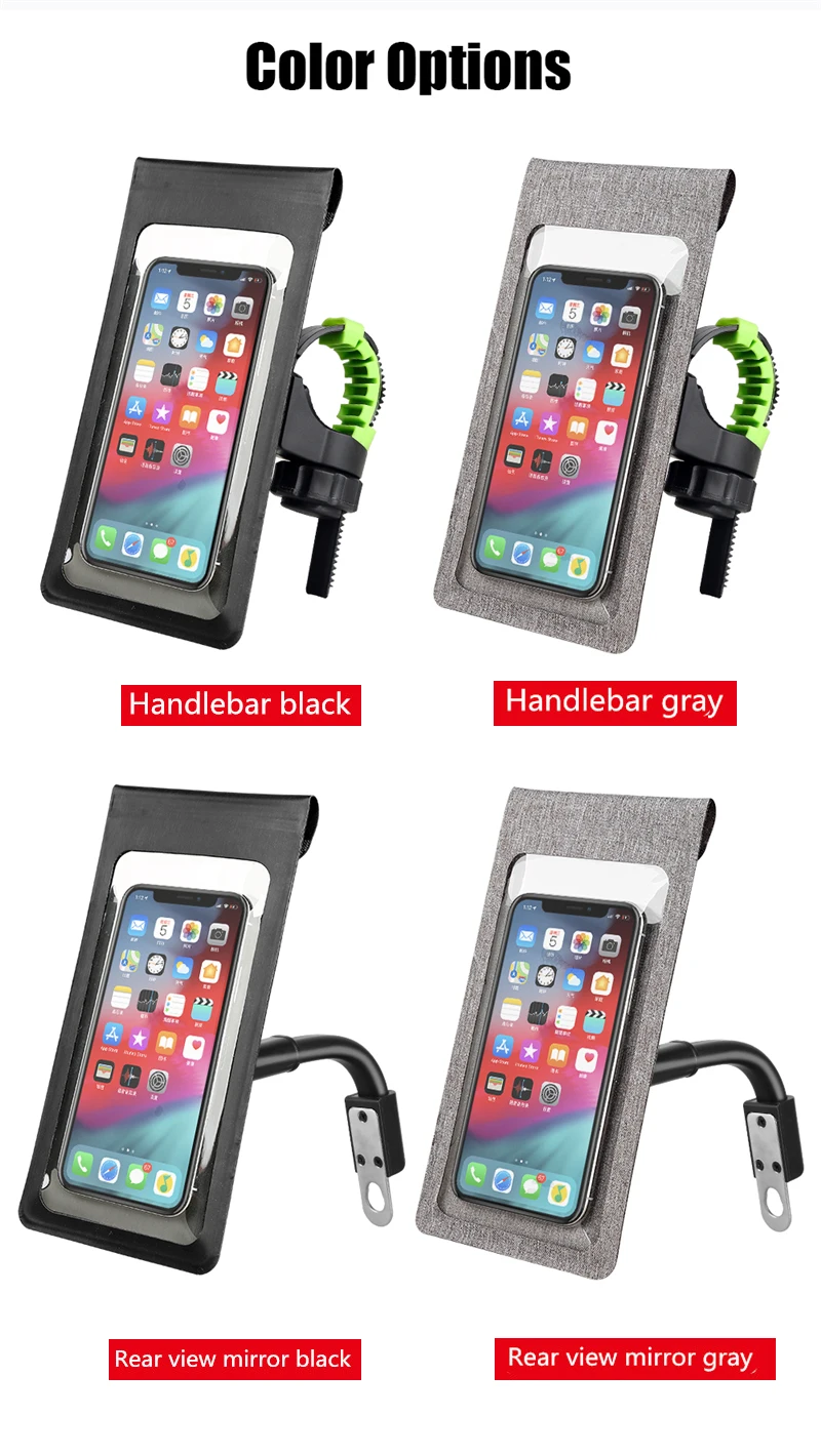 Special design 2022 mobile bag holder bicycle motorcycle waterproof cell phone bag for smartphone
