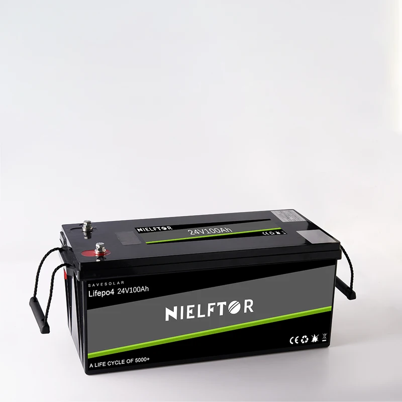 Lifepo4 Battery 24V100Ah System For Outdoor Power, Golf Cart, Ship Cutting Room, Forklift Truck
