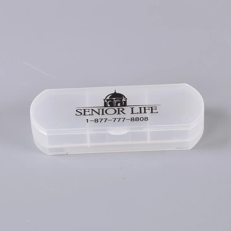 MM-BAB020 Customized Logo Multifunctional plastic pill box with Band-aid Storage Case