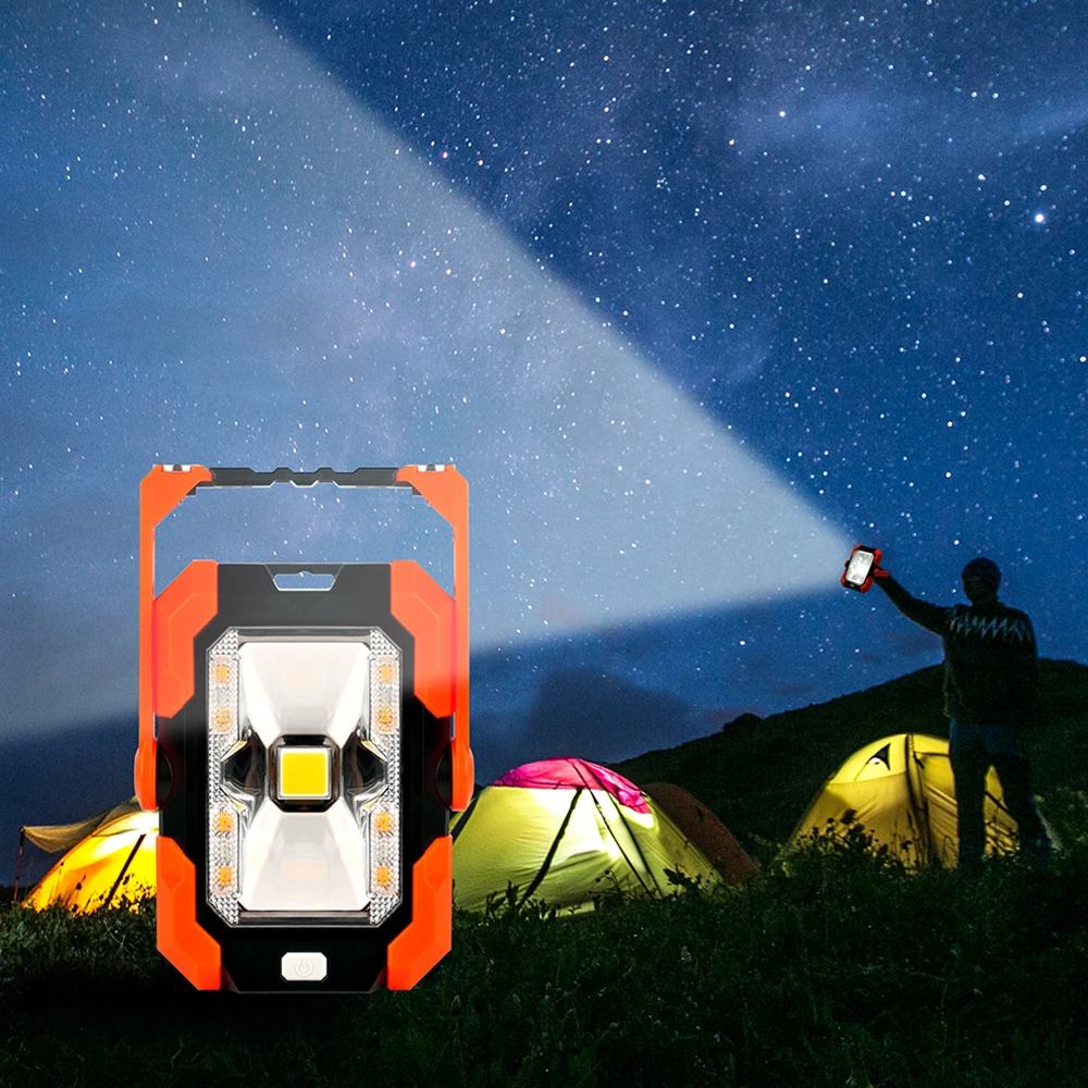 Super bright solar camping lamp portable rechargeable led light for camping