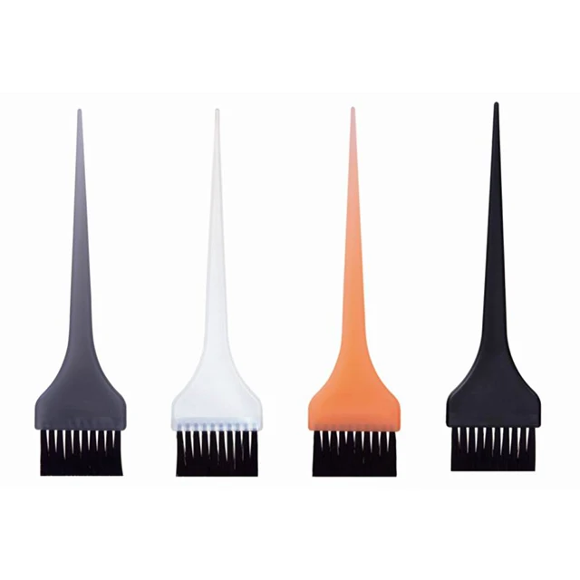 Hot Sale Plastic Anti-chemical Hair Coloring Application Tint Brush, Dye Brush For Barber Shop