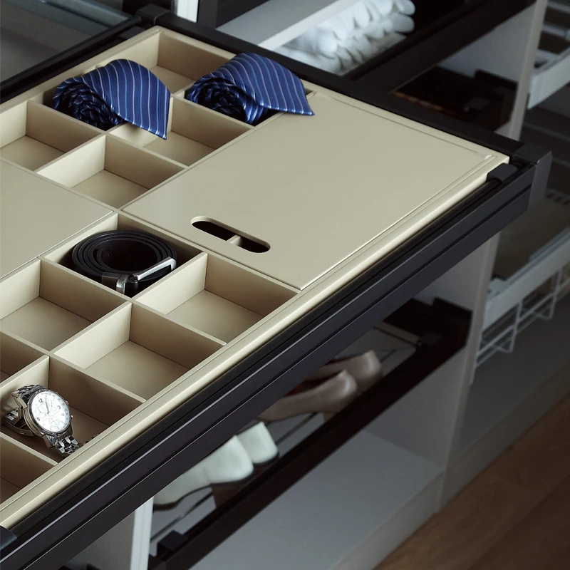 bedroom furniture accessories pull out sliding closet wardrobes jewelry box with compartment