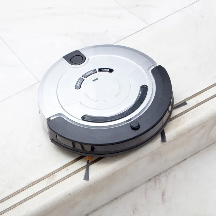 Create Daily Schedule Anti-Falling Cliff Detection Sensor Anti-collision Auto Recharging Voice Prompt Mopping Robot  Cleaner