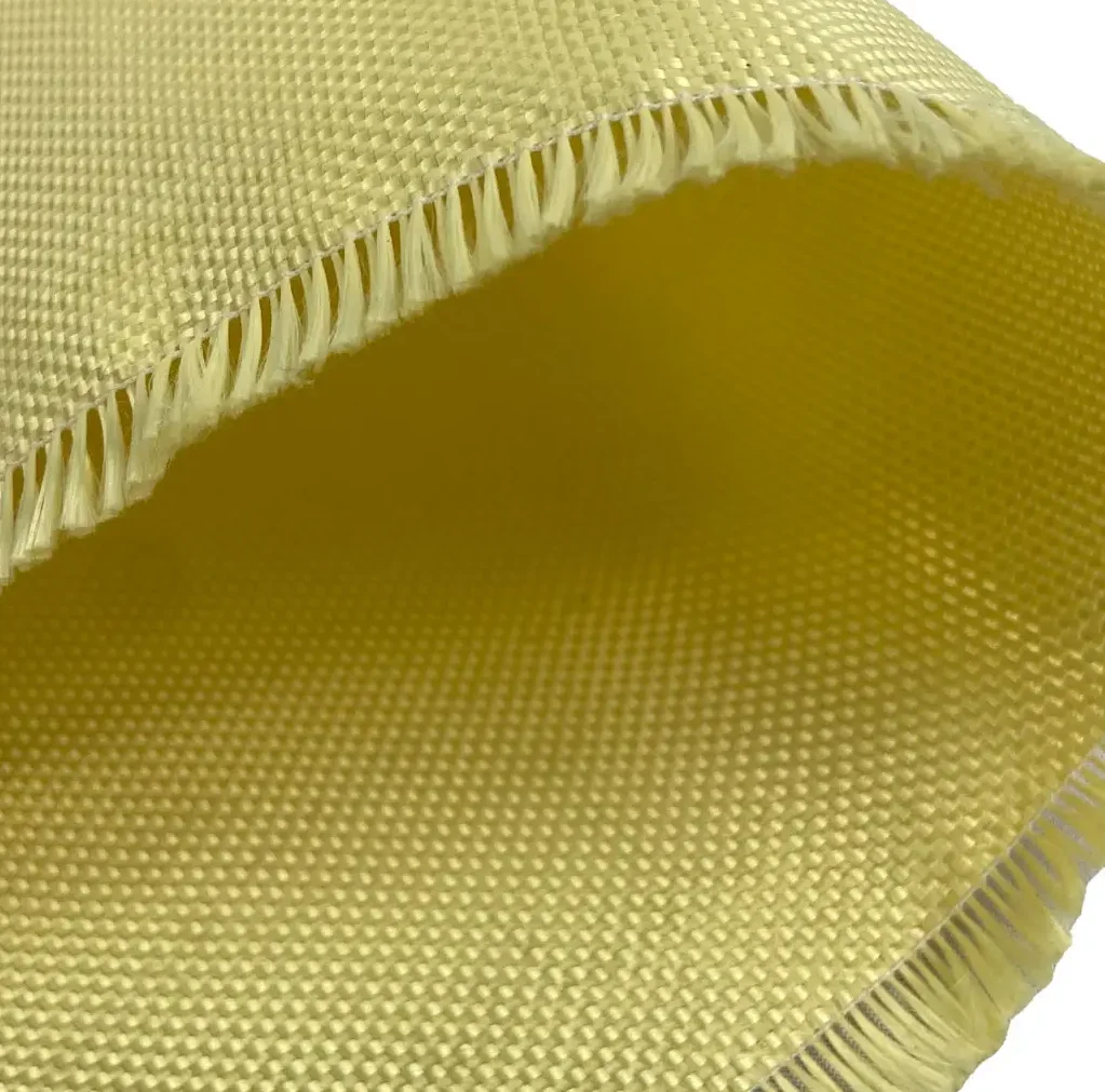 High Quality 200D 36g Plain Twill Aramid Fiber Fabric