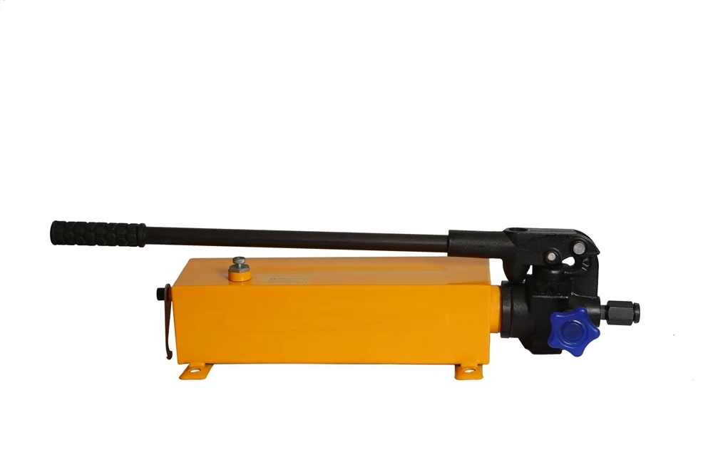 WPM-S1 series hydraulic hand pump with test gauge manual hydraulic power pump manual hydraulic press