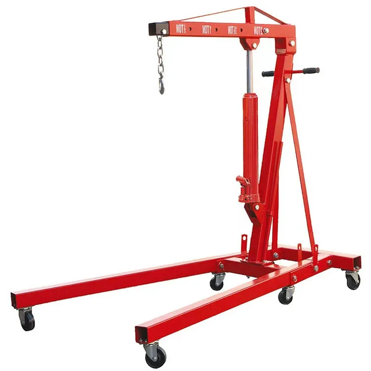 OSATE Car Hydraulic Jack Engine Crane 2 Ton Foldable Shop Crane in stock