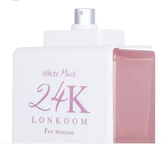 LONKOOM original perfumes 24K white musk women perfume body spray eau de parfum custom private label