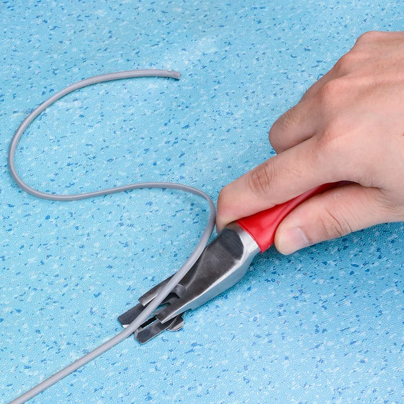 Vinyl Flooring Trimming Skiving Knife With 4 Blades Of Vinyl Floor Welding Tool, Vinyl Trimming Knife