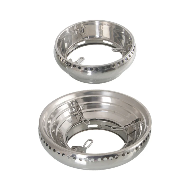 Заводская оптовая продажа кухонные инструменты нержавеющая сталь 201 ветрозащитная газовая плита крышка для печи энергосберегающая