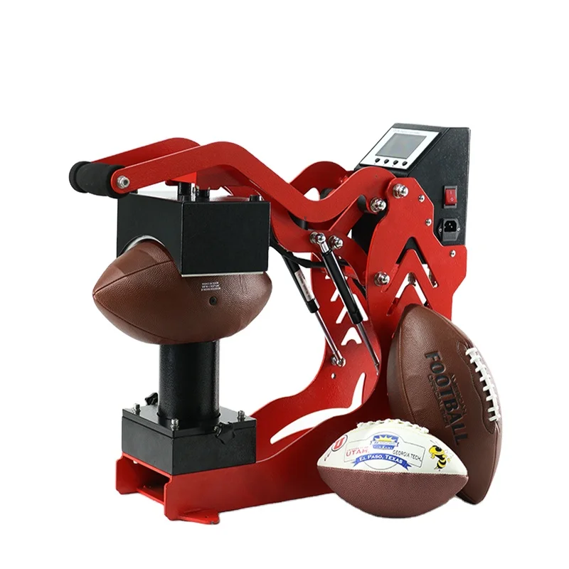 Microtec Basketball Football Rugby Ball Logo Printing Sports Ball Heat Press Machine BP-10