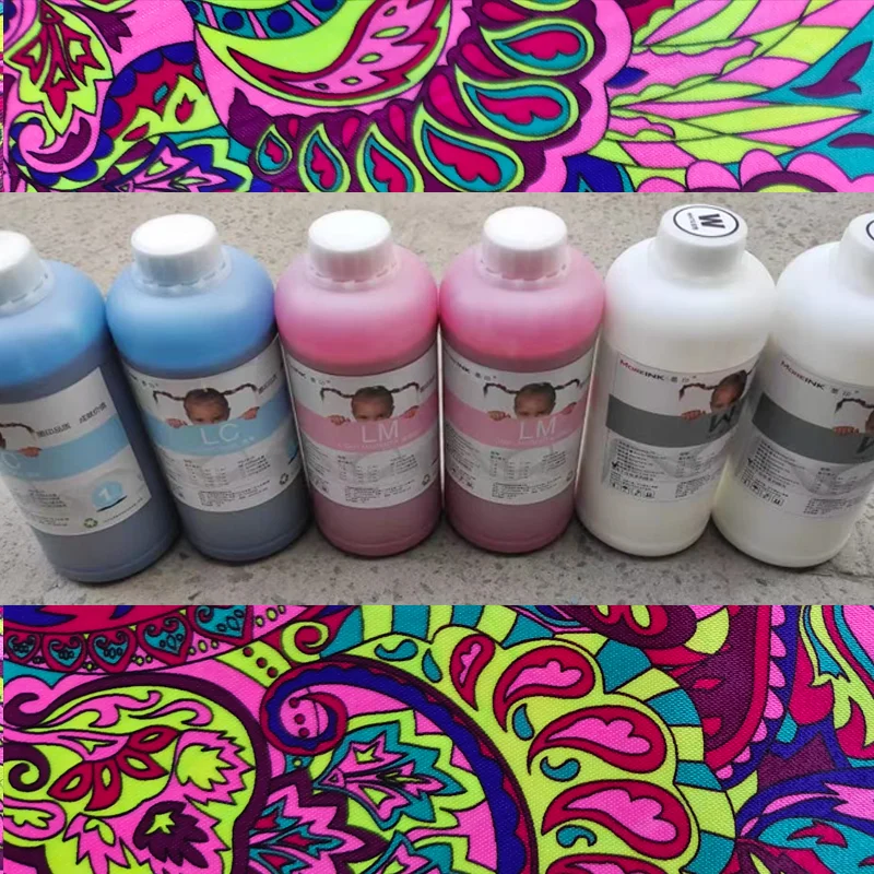 digital dtf ink 1000ml dtf white ink for water based ink  l1800 xp600 dx5 dx7 dx11 i3200 4720 print head Tshirt Printing machine