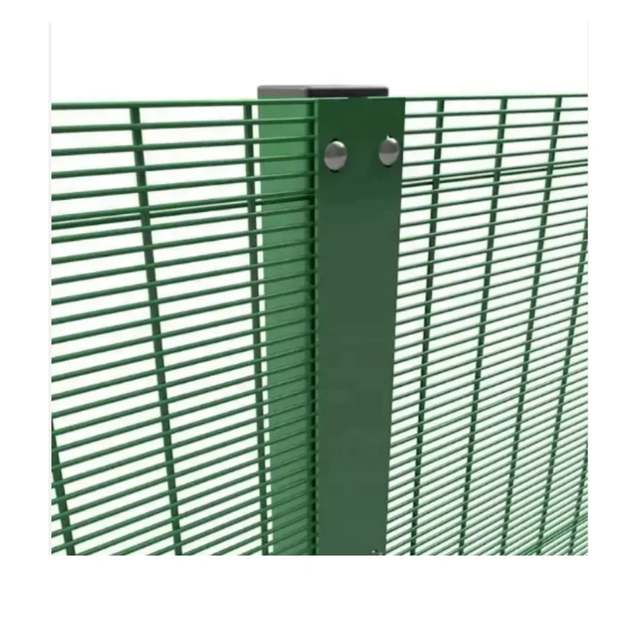 Outdoor Boundary Wall Designs Galvanized Steel Security Fencing 358 Anti Climb Fence Panels