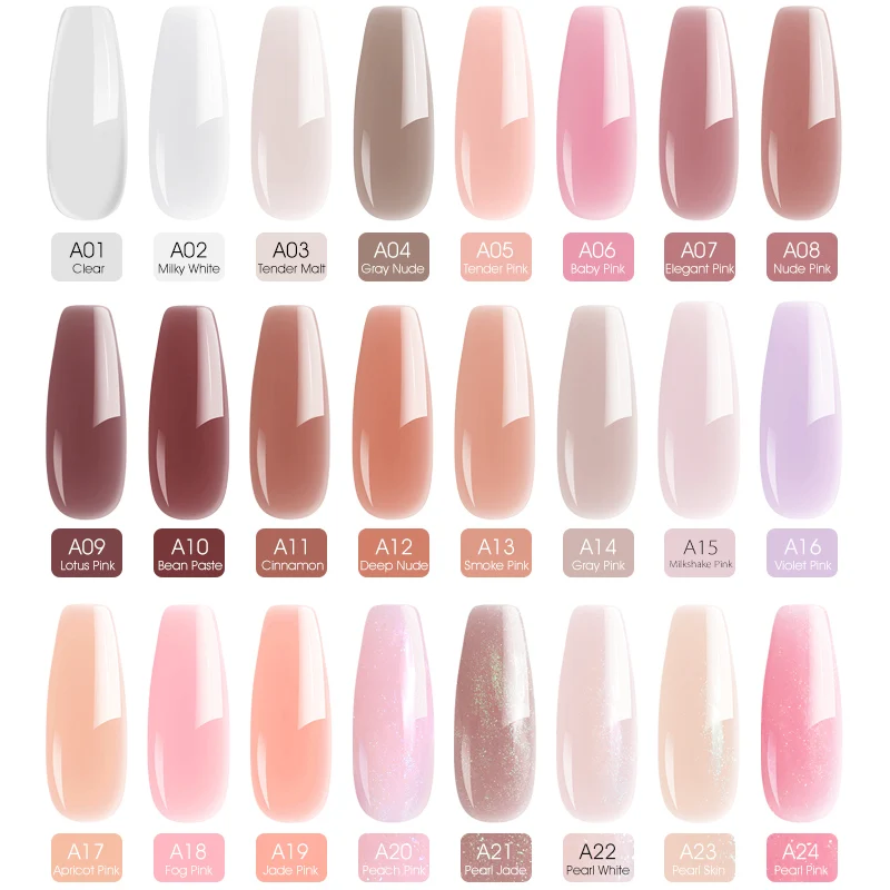 Venalisa 30ml camouflage jelly extend uv gel soak off nail art french nails acrylic natural jelly extension construction uv gel