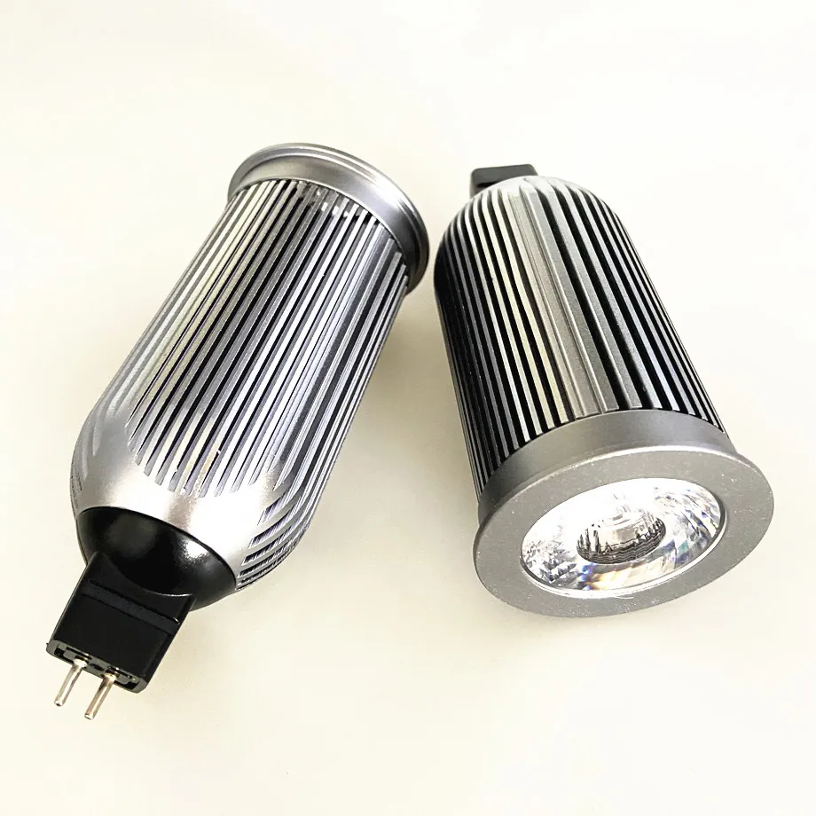 Super Bright 10W LED Spotlight GU10 MR16 Long Housing COB LED Bulb Lamp 110V 220V for Indoor Bedroom Ceiling Lights 3000K 6000K