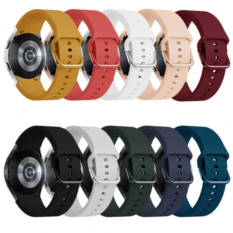 Silicone Bracelets for the new Galaxy Watch 4 classic Band Replacement Watchbands Strap 20mm