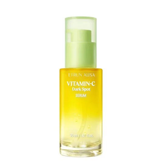 Custom logo alpha arbutin kojic acid serum skin care dark spot correcting serum glow pure Vitamin C whitening serum