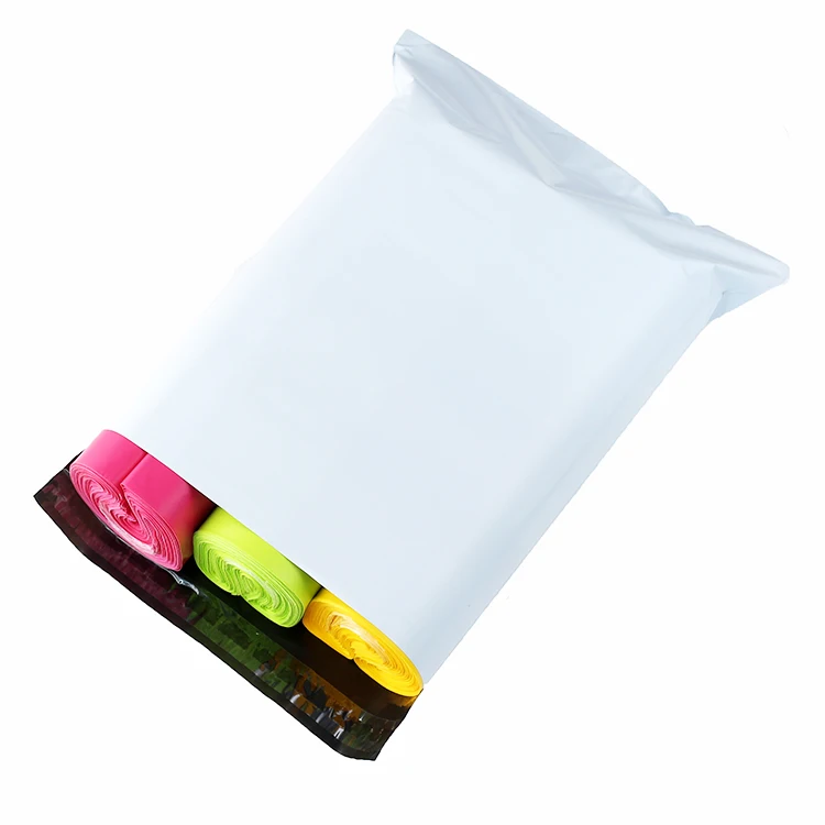 small size 100pcs/roll self adhesive seal dhl plastic mailing courier bag for clothing