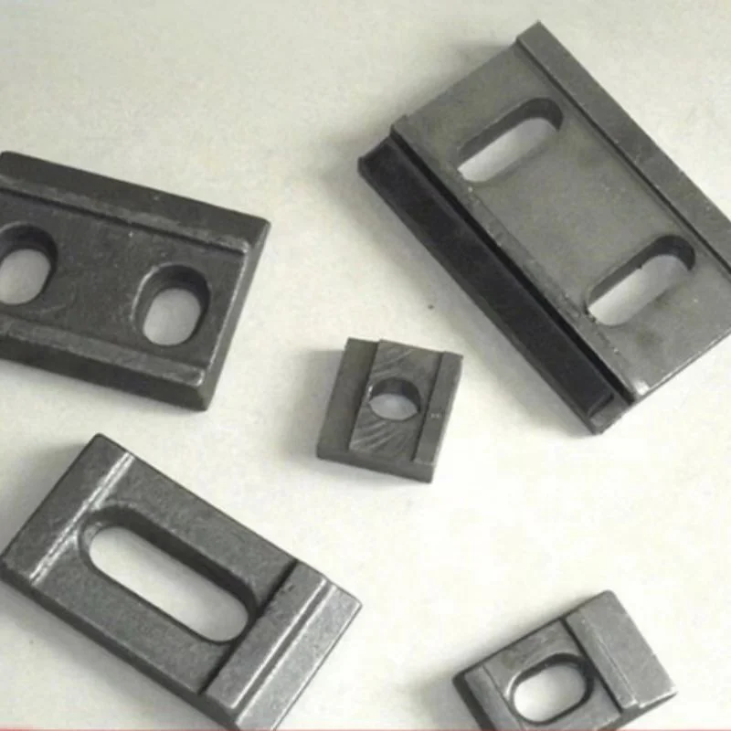 Hot Sale Railway Fastener Rail Clip Railroad Fixing Clip High Strength Steel Crane Rail Clamp