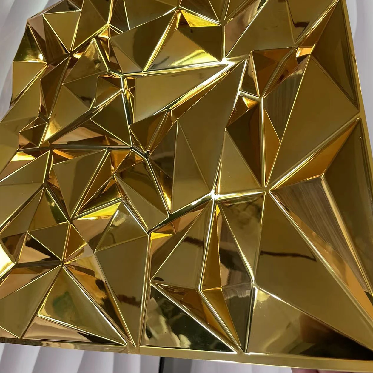 new designed wallsticker wallpaper glitter diamond acoustic 12 pcs decorative 3d wall panels