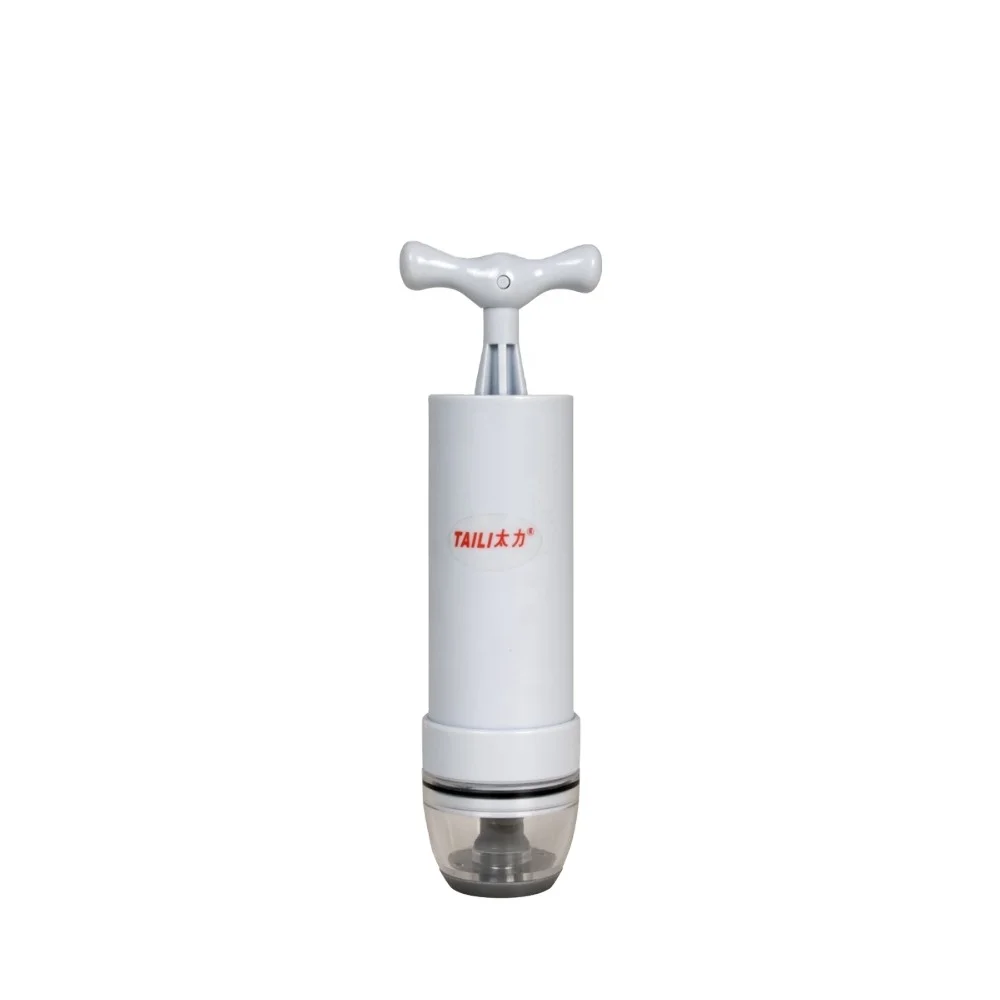 TAILI Best High Pressure Hand Operated Suction Vacuuum Pressing Hand Pump for Vacuum Food Bag