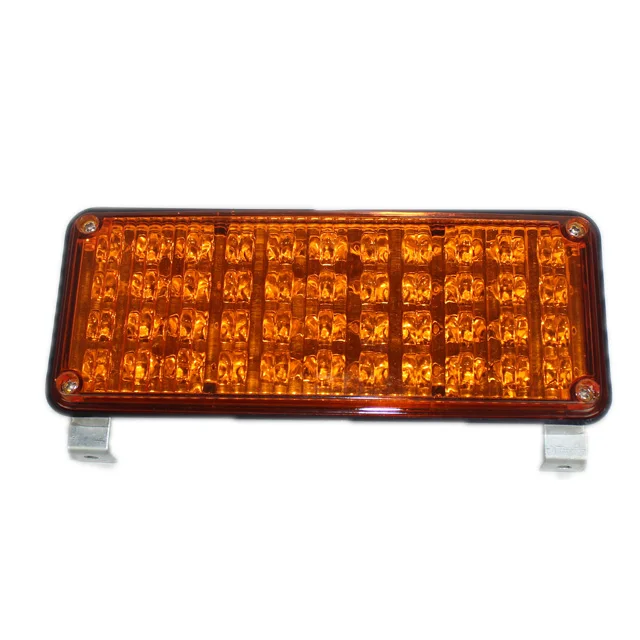 Semi Truck LED Warning Lights Emergency Vehicle Traffic Urgent Visor LED Light Truck Van Front Grille Lighthead