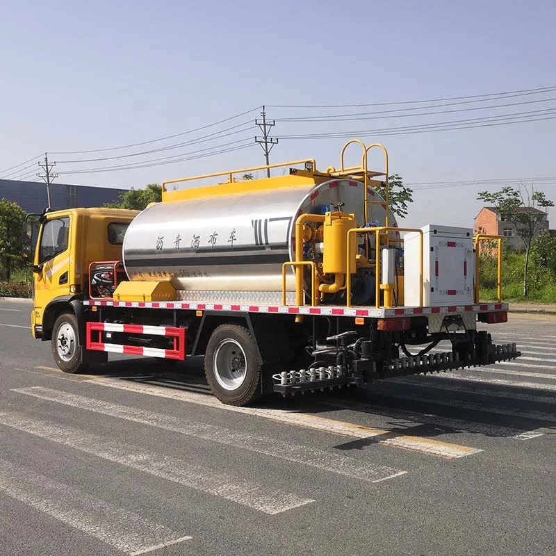 Dongfeng Intelligence 7000L асфальтовый распылитель грузовик распределитель битума для дорожного строительства