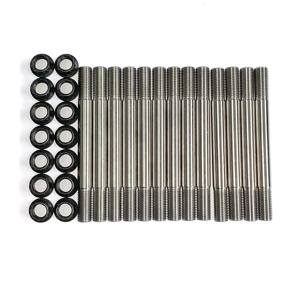 Adracing Custom Inconel 625 2JZ Racing Head Studs Kit For Toyota Supra 2JZ-GTE 1993-1998 Cylinder Head bolts