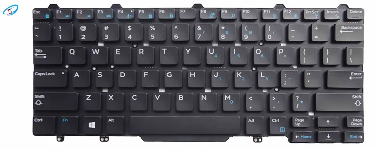 built-in keyboard  New Spanish A grade polymer Laptop keyboard for De ll Latitude 3340 E3340 E5450 E7450  SP layout version