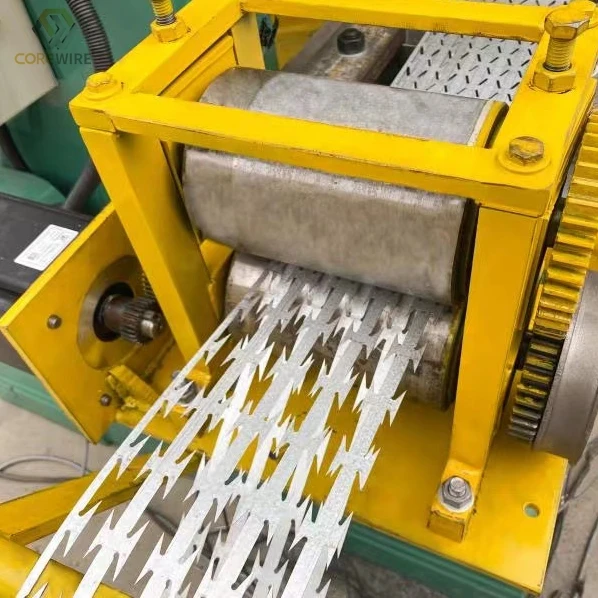 Security Concertina Razor Wire Machine Concertina Razor Blade Making Machine