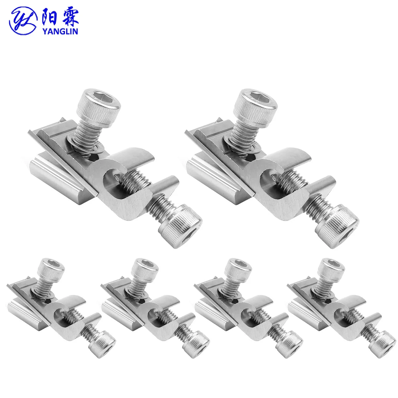 Factory Aluminium Solar Mounting  System  Ground Lug for Solar Panel