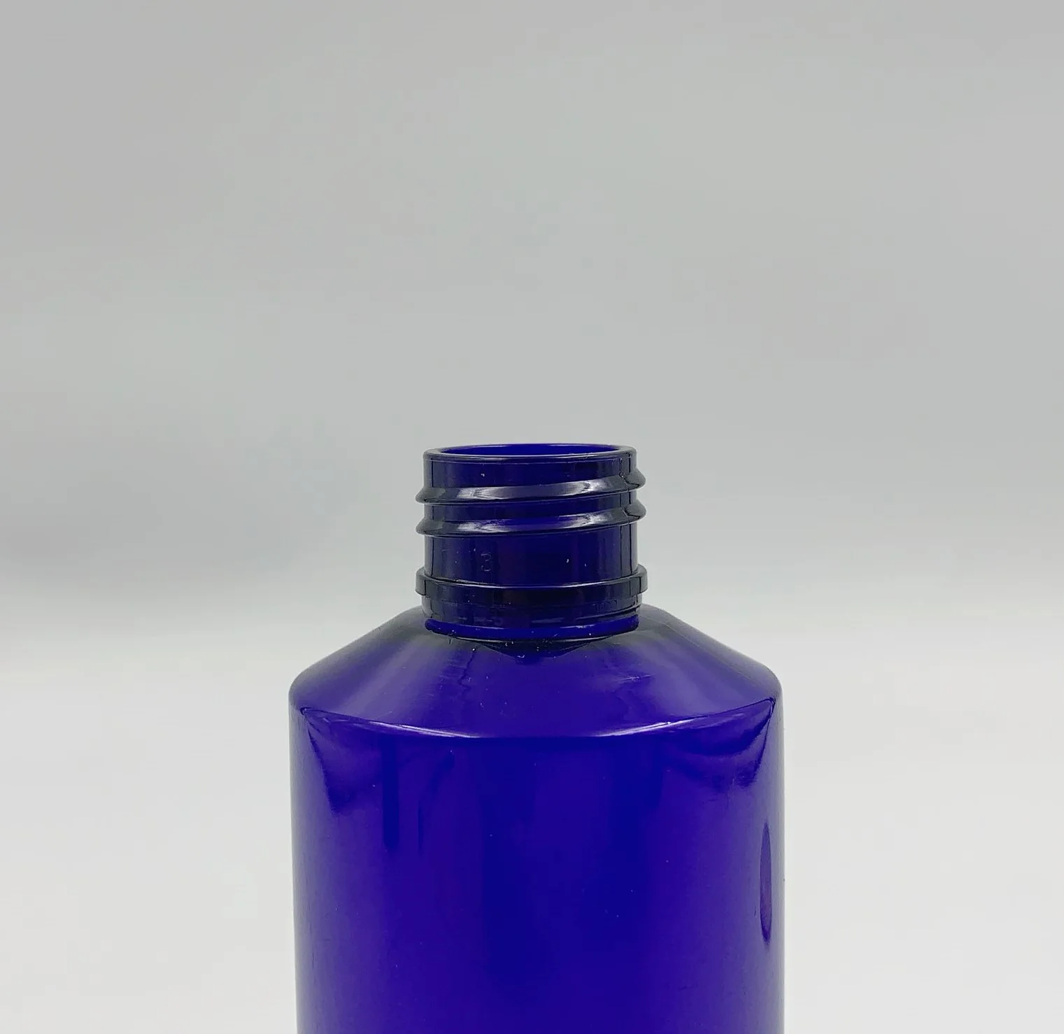 Competitive price Round mushroom cap PET skin care cosmetic Plastic Lotion Shampoo bottle