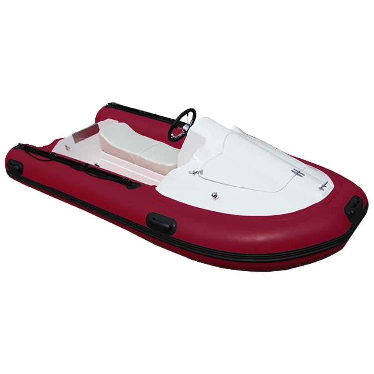 11.5ft RIB 350 Small Dinghy Fiberglass Hull CE PVC/Hypalon Inflatable Jet Ski Boat For Sale