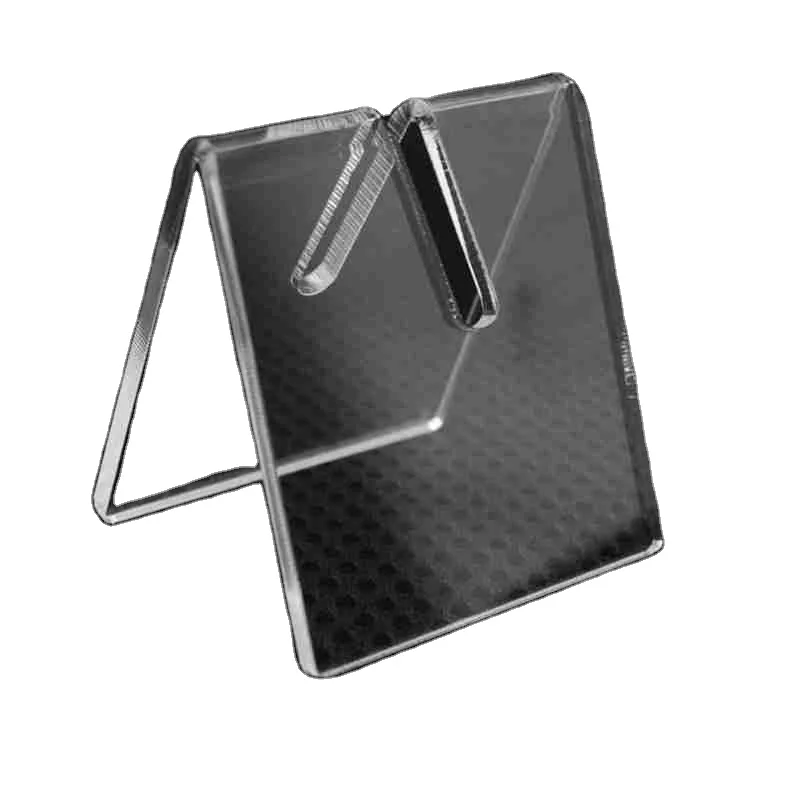 Clear Acrylic Folding Knife Display Stand Small Knife Rack Showcase Post Holders Knives Collectible Holder Cards Plates