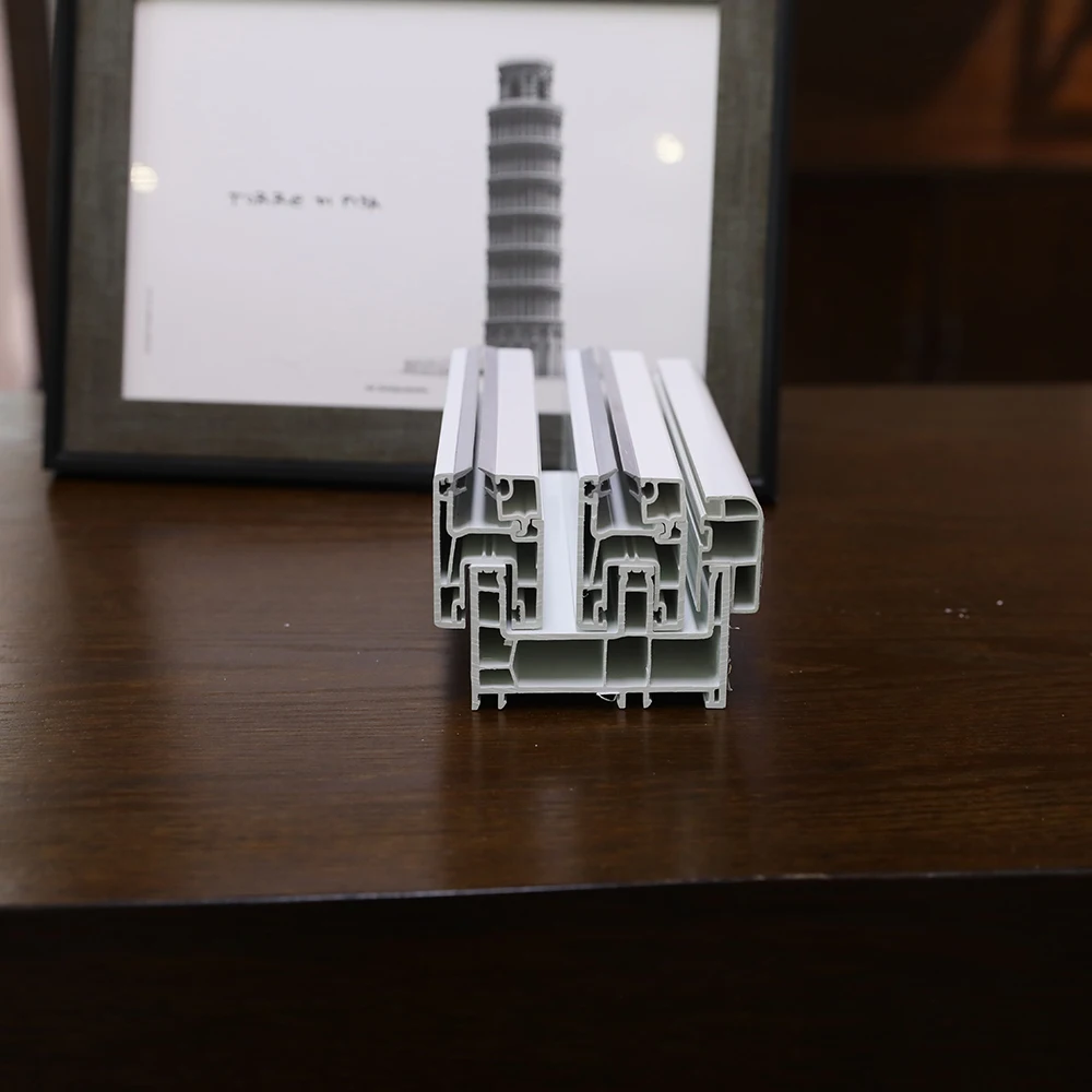 standard  upvc sliding window frame extrusion profiles pvc profile with frame