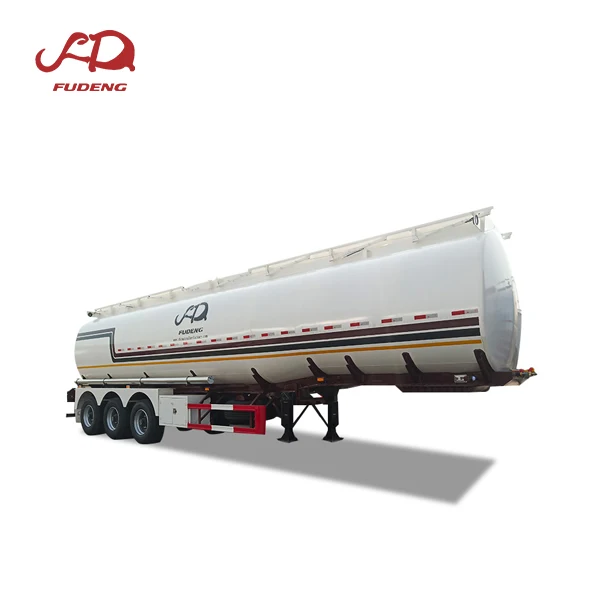 Nice Price  diesel/gasoline/petroleum oil tanker trailer large customized capacity   38 45 48 50 liters  truck trailers for sale