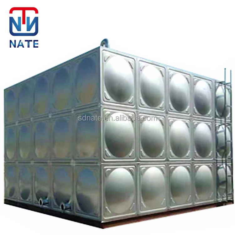 Hot sale 10m3 stainless steel drinking water storage tank
