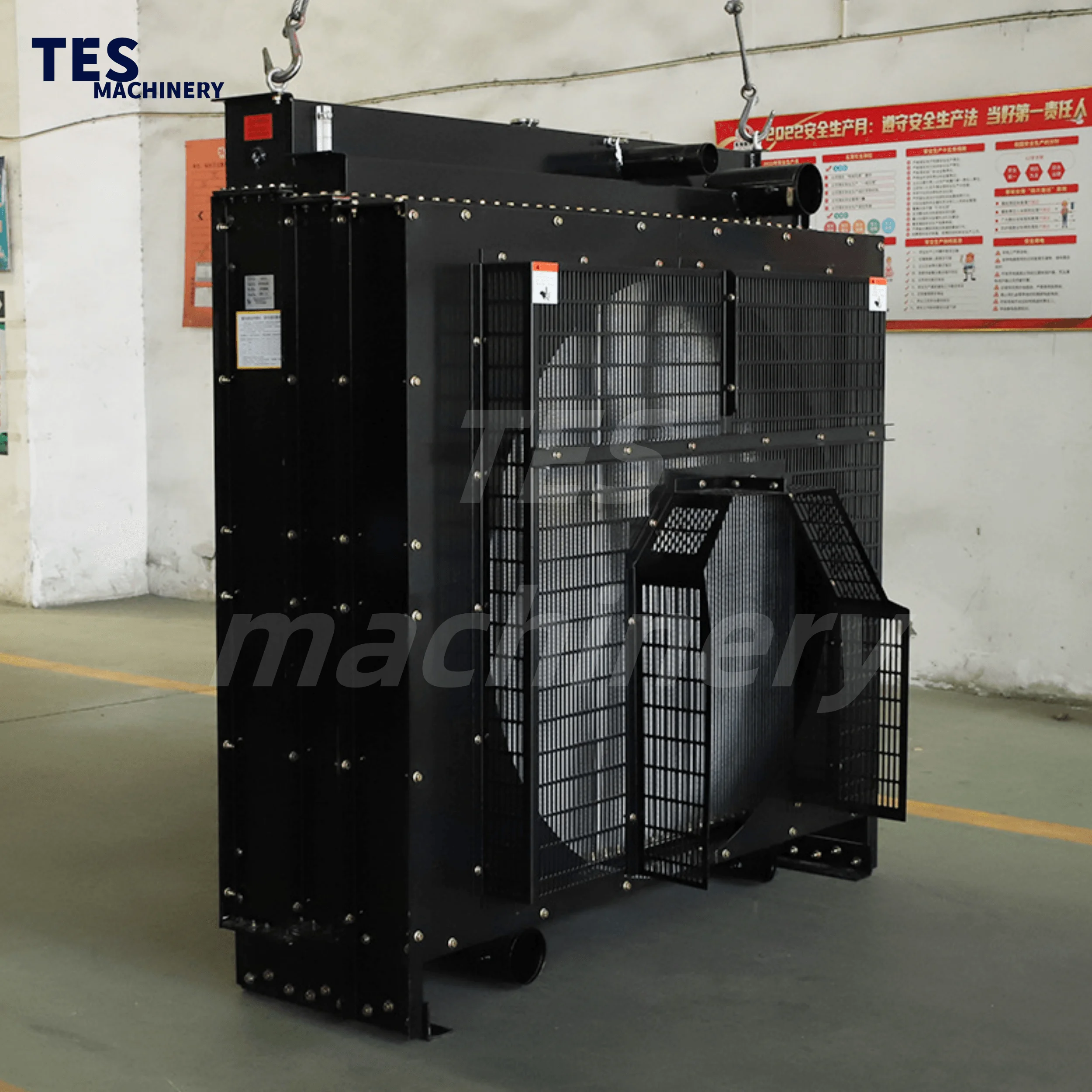 Customized S1331 Radiator Water Tank Power Generator Engine Radiator Aluminum Core hydraulic oil cooler fin plate heat exchanger