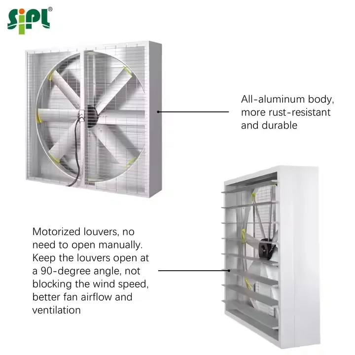 Greenhouse Industry Big Solar Air Ventilation Wall Exhaust Fan Equipment Large Airflow Industrial Axial Flow Fan for Livestock