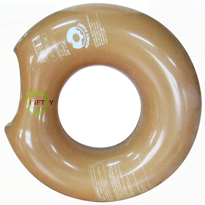 PVC Donut customize Inflatable Swim Tube Summer Swim Rings for Kids and Adults donut floating swimming ring