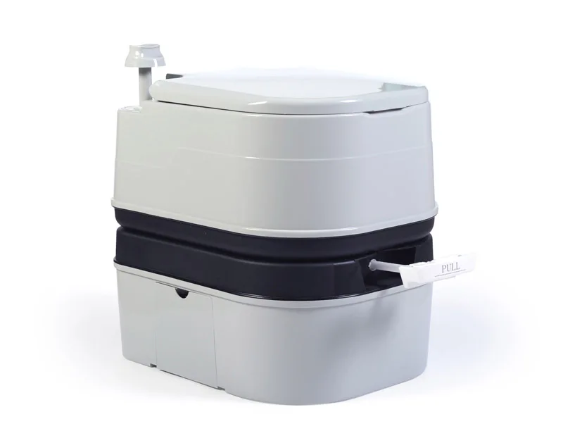
Newest grey color 24L plastic outdoor portable travel toilet 