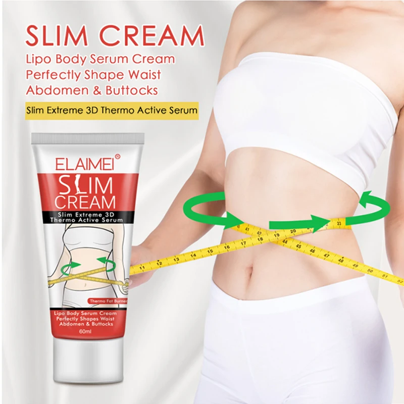 Slim & Firm Body Cream Fat Burning Massage Gel Weight Losing Hot Serum Leg Body Waist Effective Anti Cellulite Fat Burning