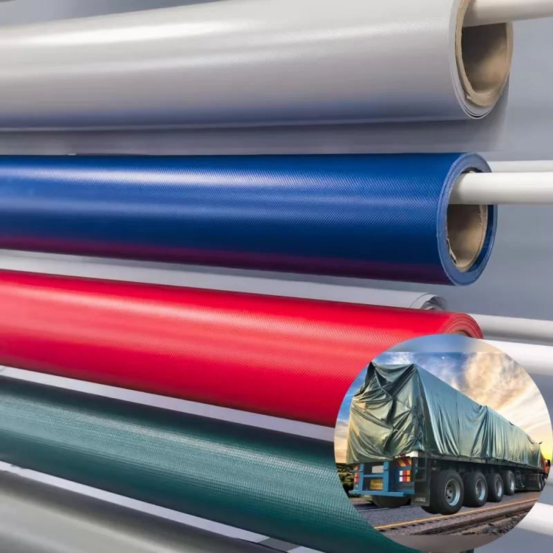 550gsm 600gsm 700gsm 900gsm 1000gsm Outdoor Waterproof Camping Tarp PVC Tarpaulin Roll For Tent