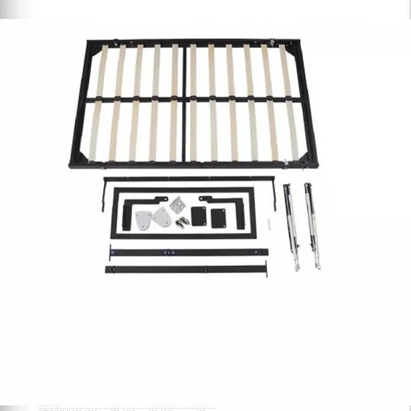 wood furniture parts Invisible wall bed flap hardware accessories folding Fold able Murphy bed automatic frame furniture  parts