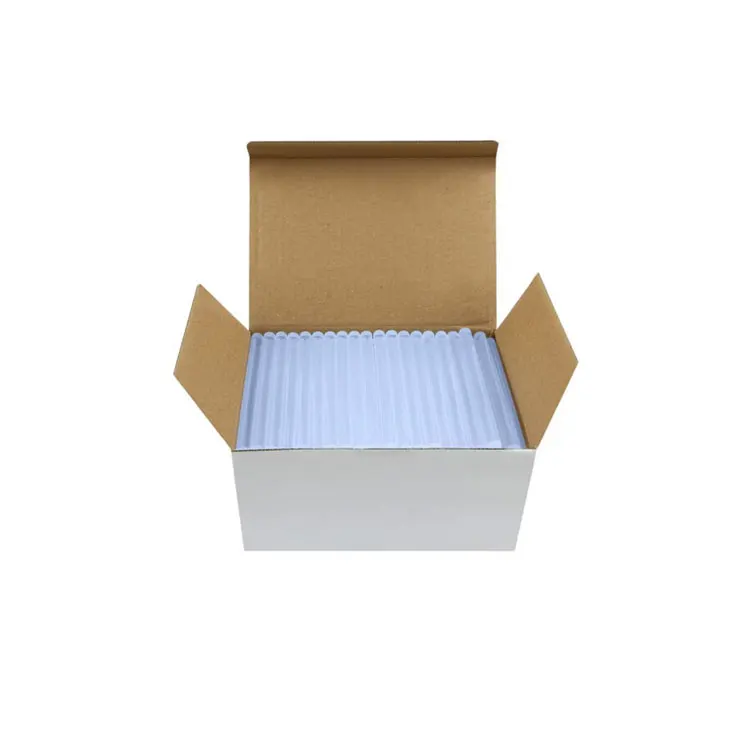 EVA Silicone Stick Clear Silicone Sealant Foam Glue Hot Melt Adhesive Wooden Stick Wood Gun Glue Stick for Glass