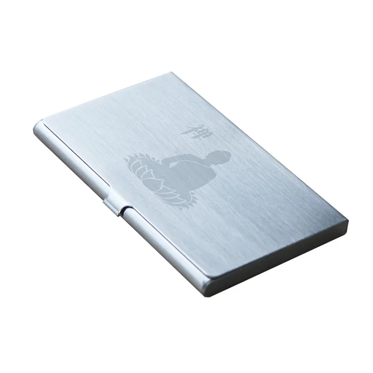 
Custom Wholesale Cheap Bulk Metal Aluminum Business Card Holder Case 