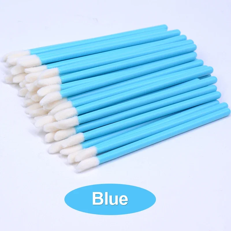 Disposable Makeup Remove Flocking Eyelash Cleansing Brush Applicator 50pcs/bag Beauty Tools