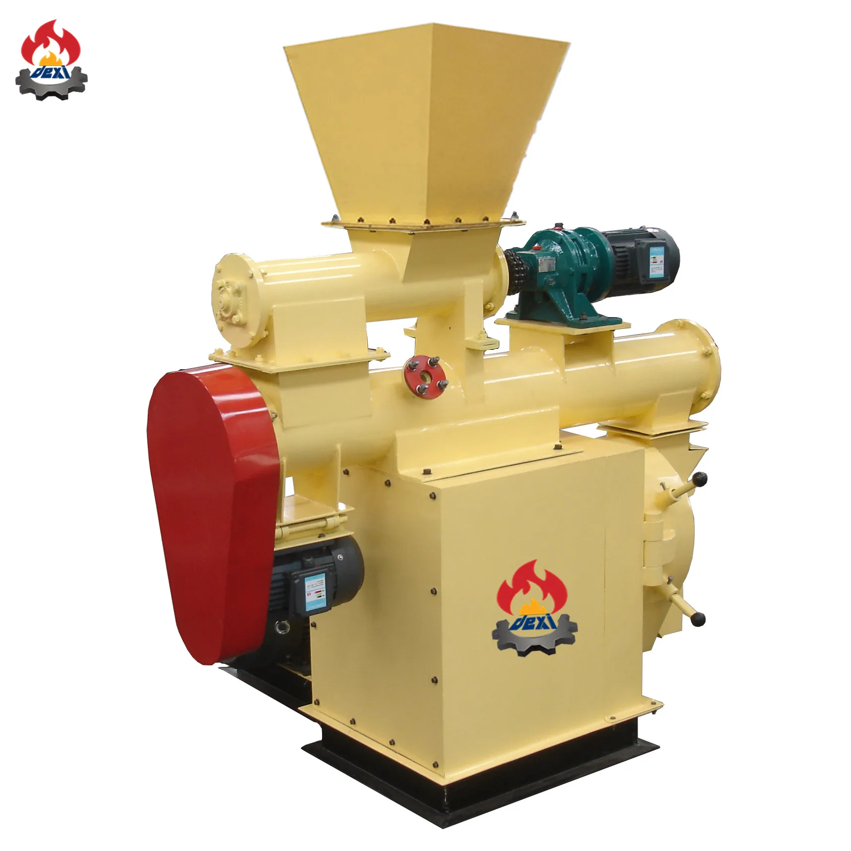 HKJ250 0.6-1.5 t/h Automatic feed pellet mill chicken sheep cattle cow goat feed pellet making machine