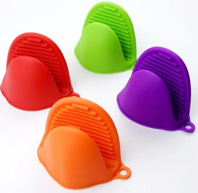 Protect your hands from burns heat resistant silicone kitchen gloves silicone glove