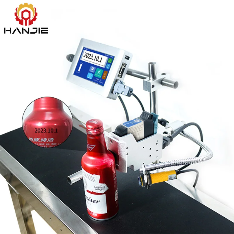 TIJ Online 5 Inch High Speed Touch Screen Inkjet Printer for Expiry Date Batch Number Printing