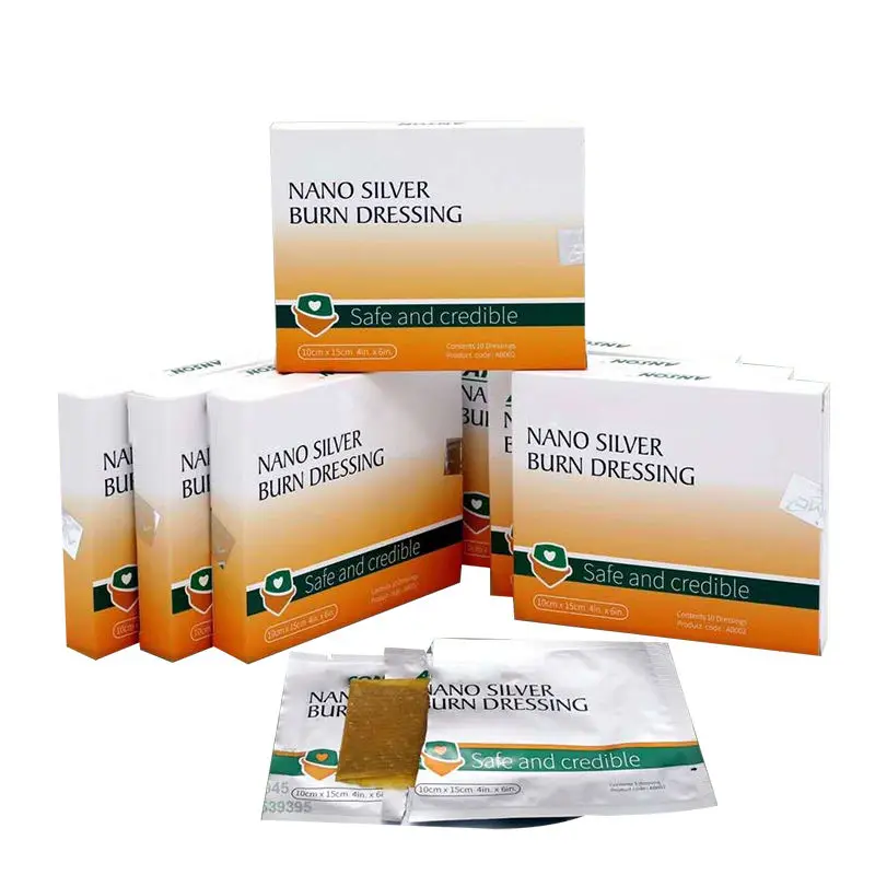 Factory Direct Sale Medical Products Nano Silver Burn Dressing Lower Price